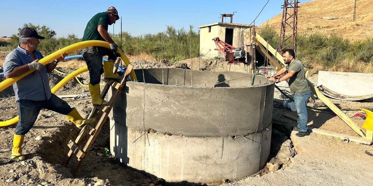 Batman’ın Güveçli mezrasında su çilesi bitti
