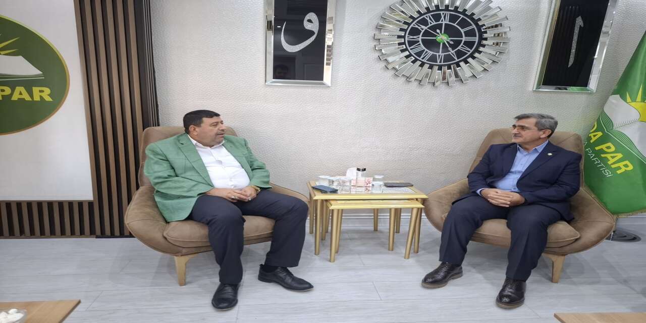 Milli Yol Partisi'nden HÜDA PAR Şırnak İl Başkanı Sevinik'e Ziyaret