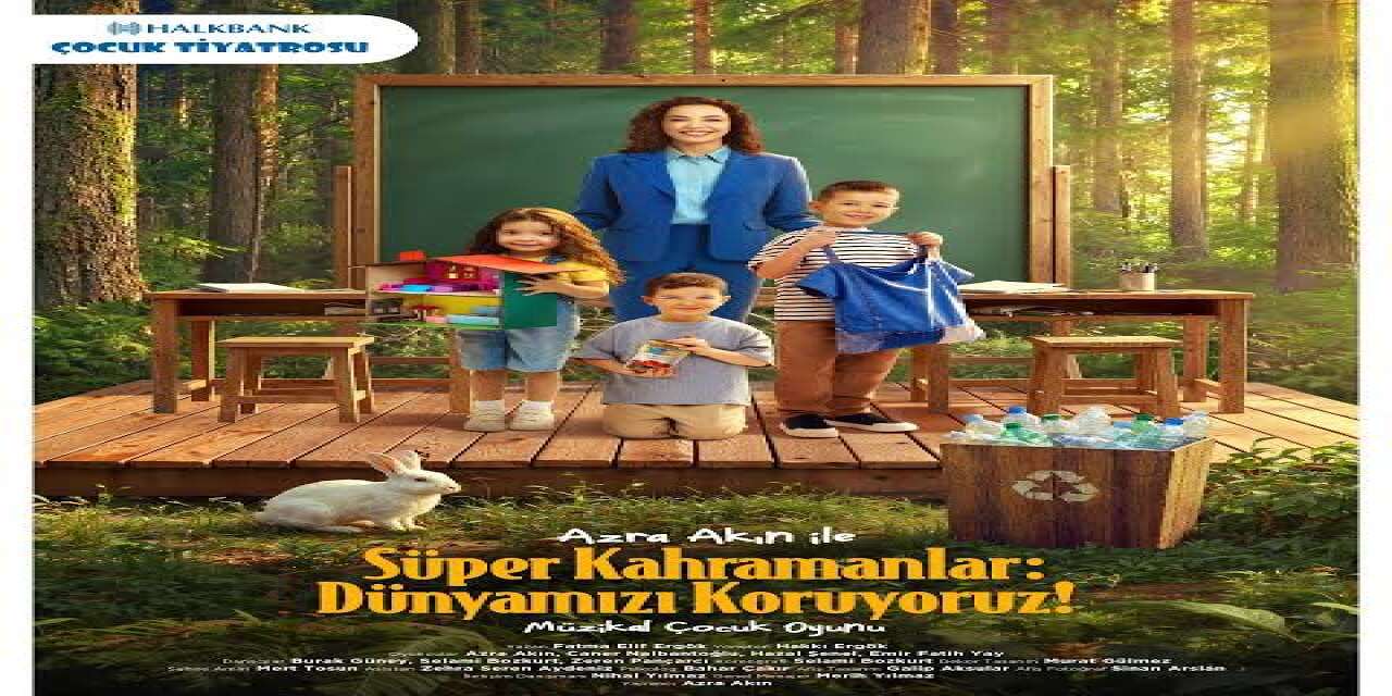 Halkbank Çocuk Tiyatrosu Şırnak’ta miniklerle buluşuyor