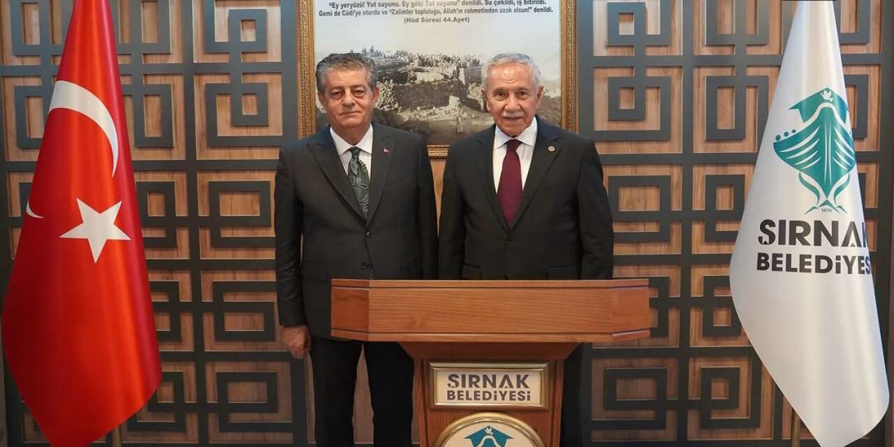 Bülent Arınç Şırnak’ta! başkan Yarka ile Dikkat Çeken Görüşme