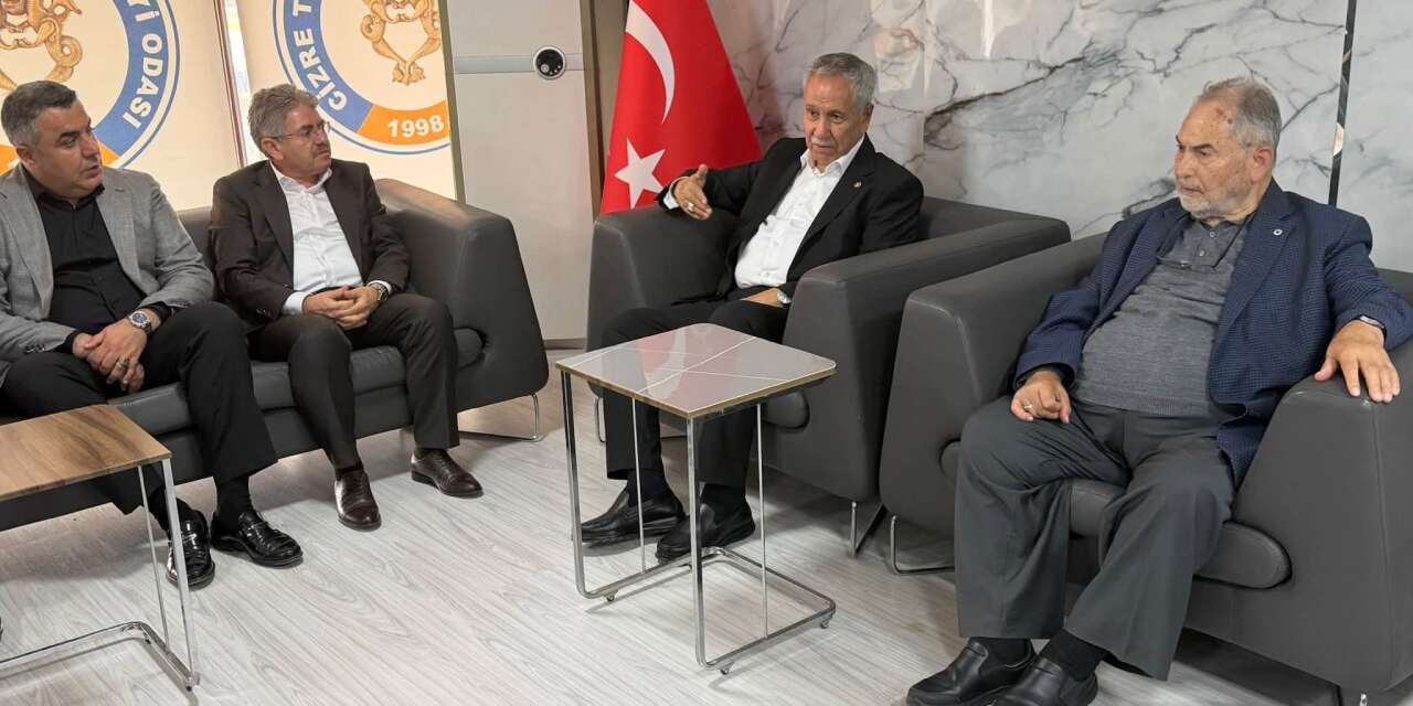 Eski TBMM Başkanı Bülent Arınç Cizre TSO’da Bölge Ekonomisini Değerlendirdi