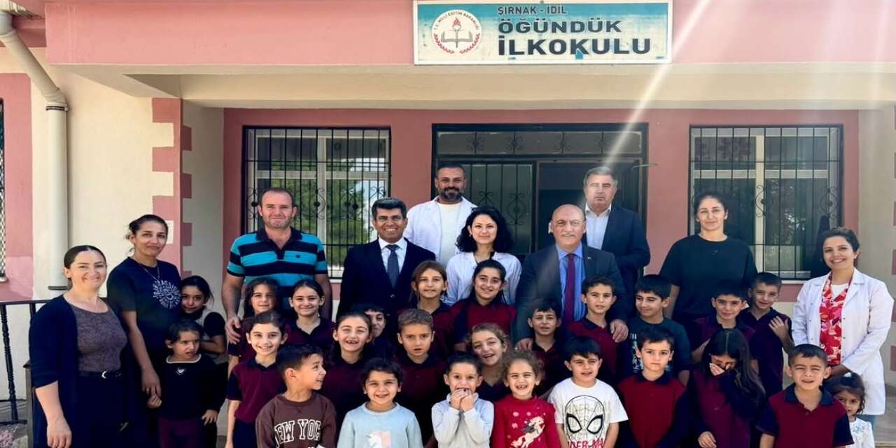 Şırnak İl Millî Eğitim Müdürü Hakan Cırıt'tan İdil'de Okul Ziyareti!