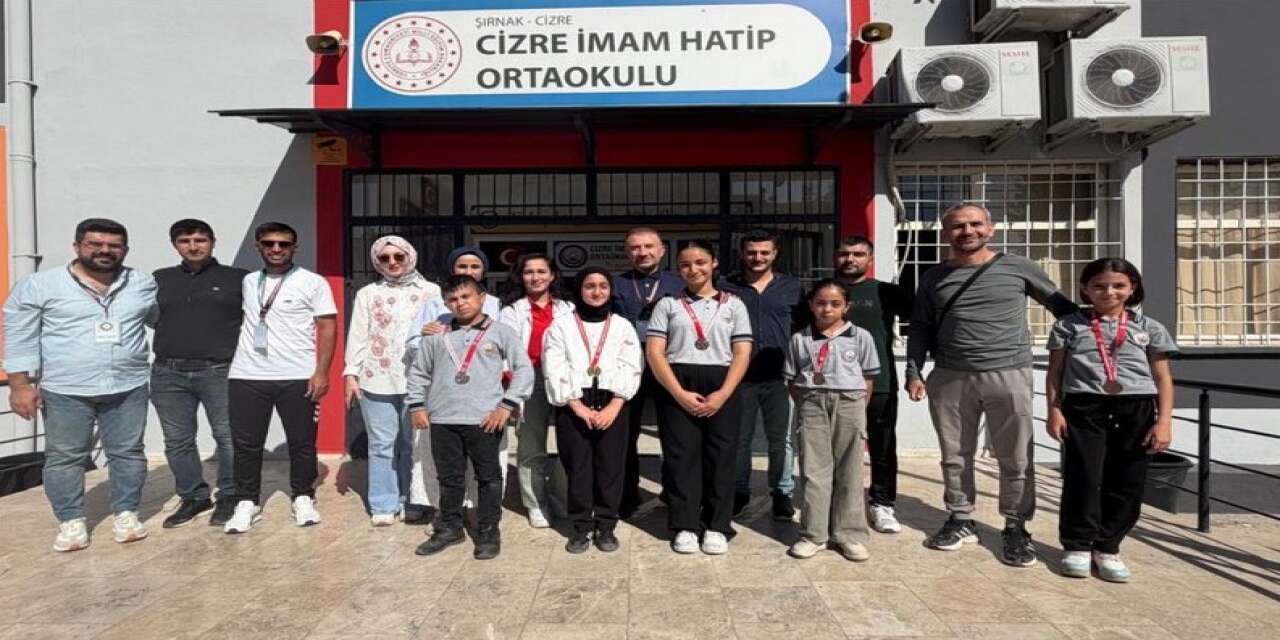 Cizre’de Amatör Spor Haftasında Dereceye Giren Krosçular Ödüllendirildi