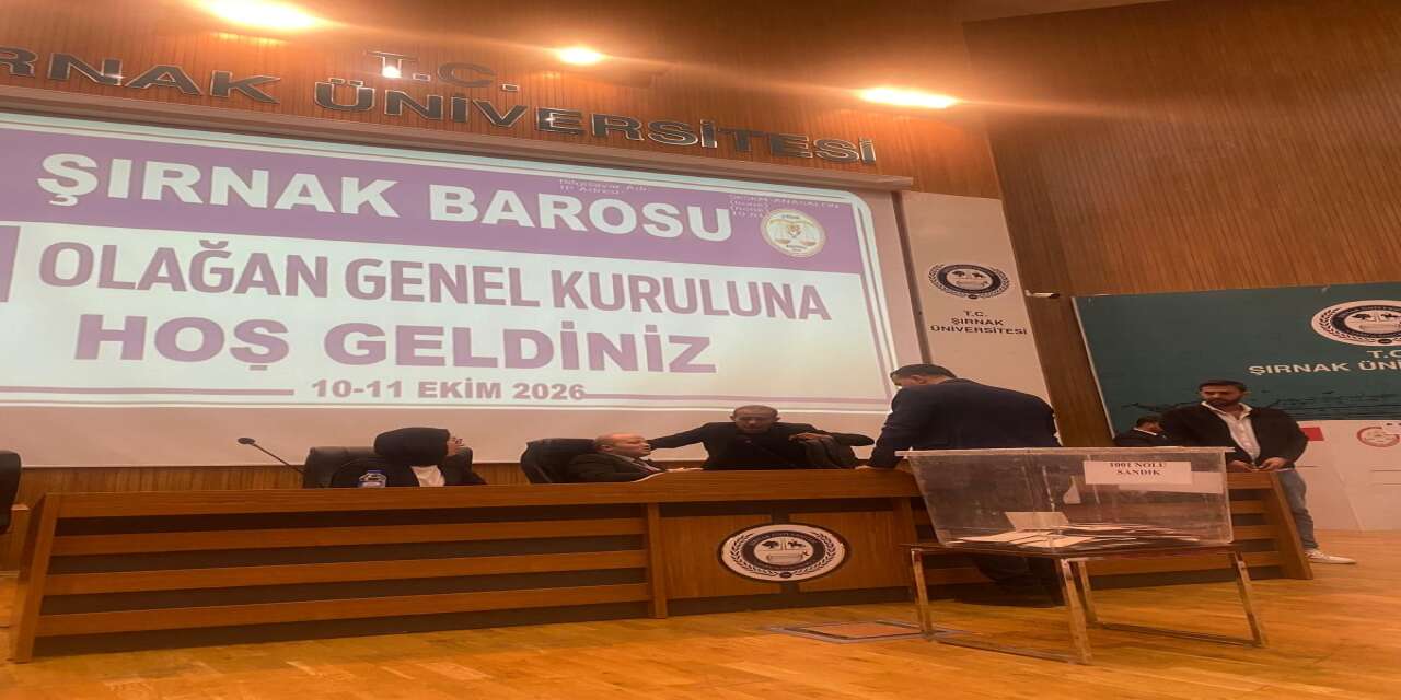Şırnak Barosu’nda Yeni Başkan Belli Oldu: Metin Tatar Kazandı