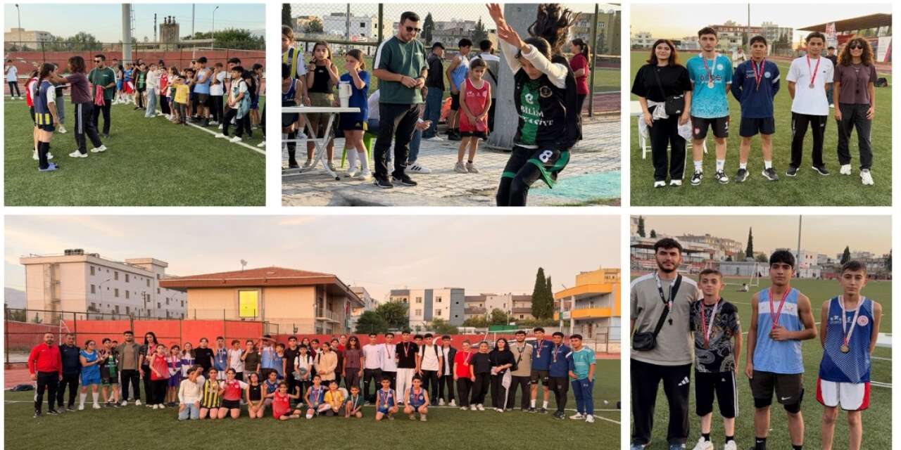 Şırnak'ta Gençler Yarıştı, Madalyalar Sahiplerini Buldu