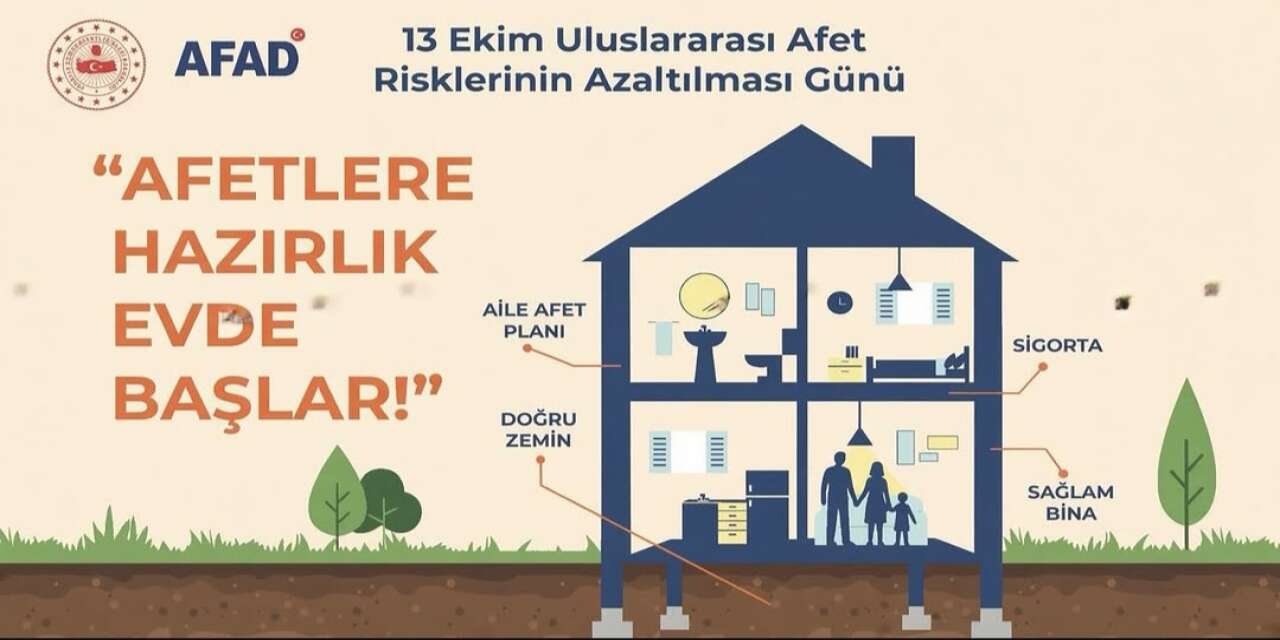 13 Ekim’de Şırnak’a Afet Uyarısı: Hazırlık Evde Başlar!