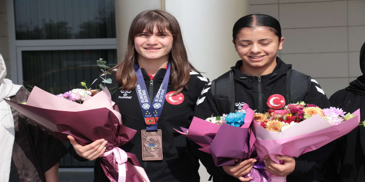 Cizreli Milli Sporcular, Havalimanında Çiçeklerle, okulda alkışlarla karşılandı