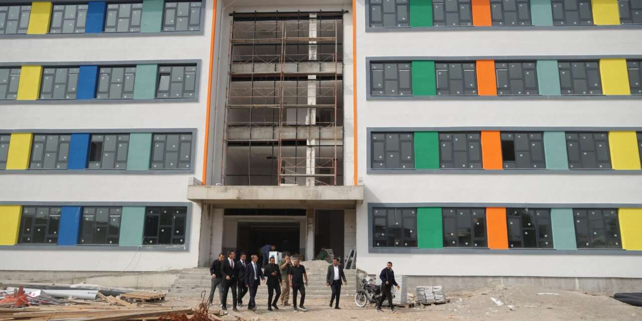 Cizre Kaymakamı Baycar’dan Eğitim Yatırımlarına Yerinde İnceleme