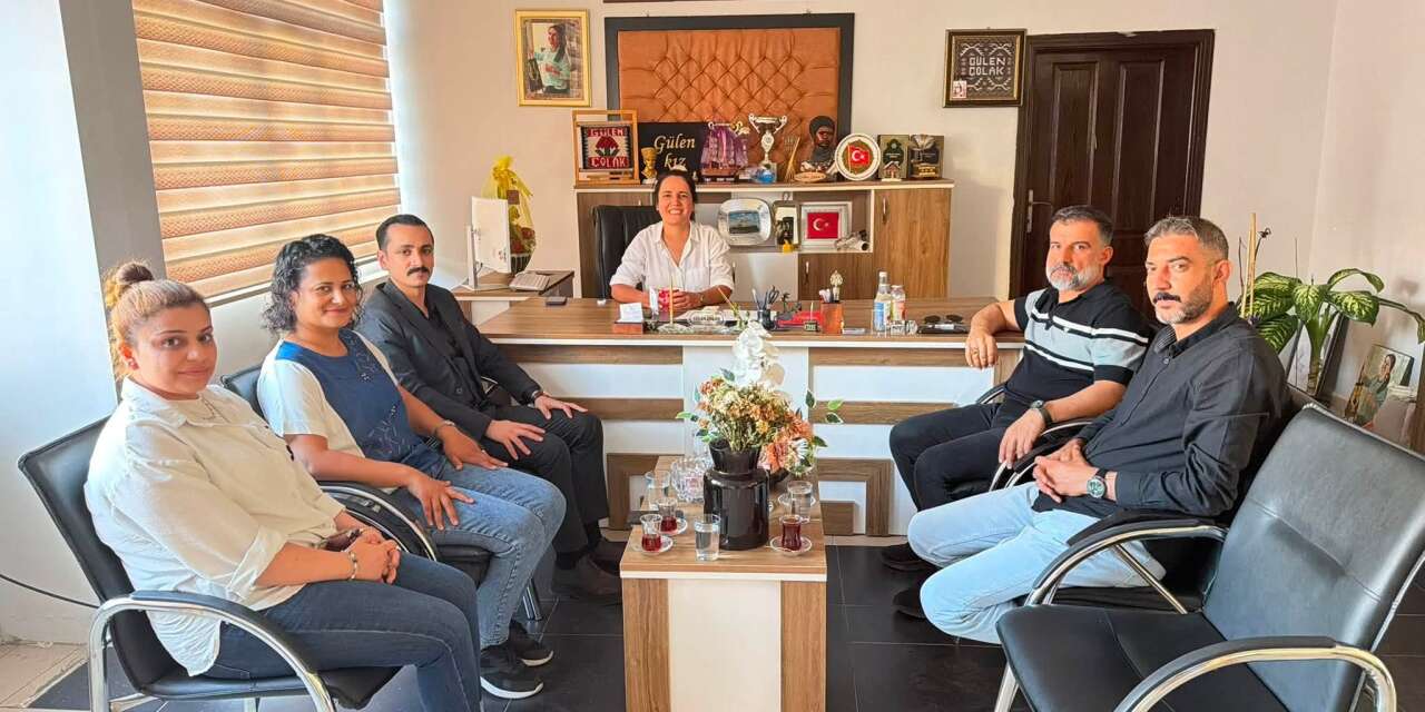 MHP Cizre İlçe Başkanı Haşimi’den Halk Eğitim Merkezi’ne Ziyaret