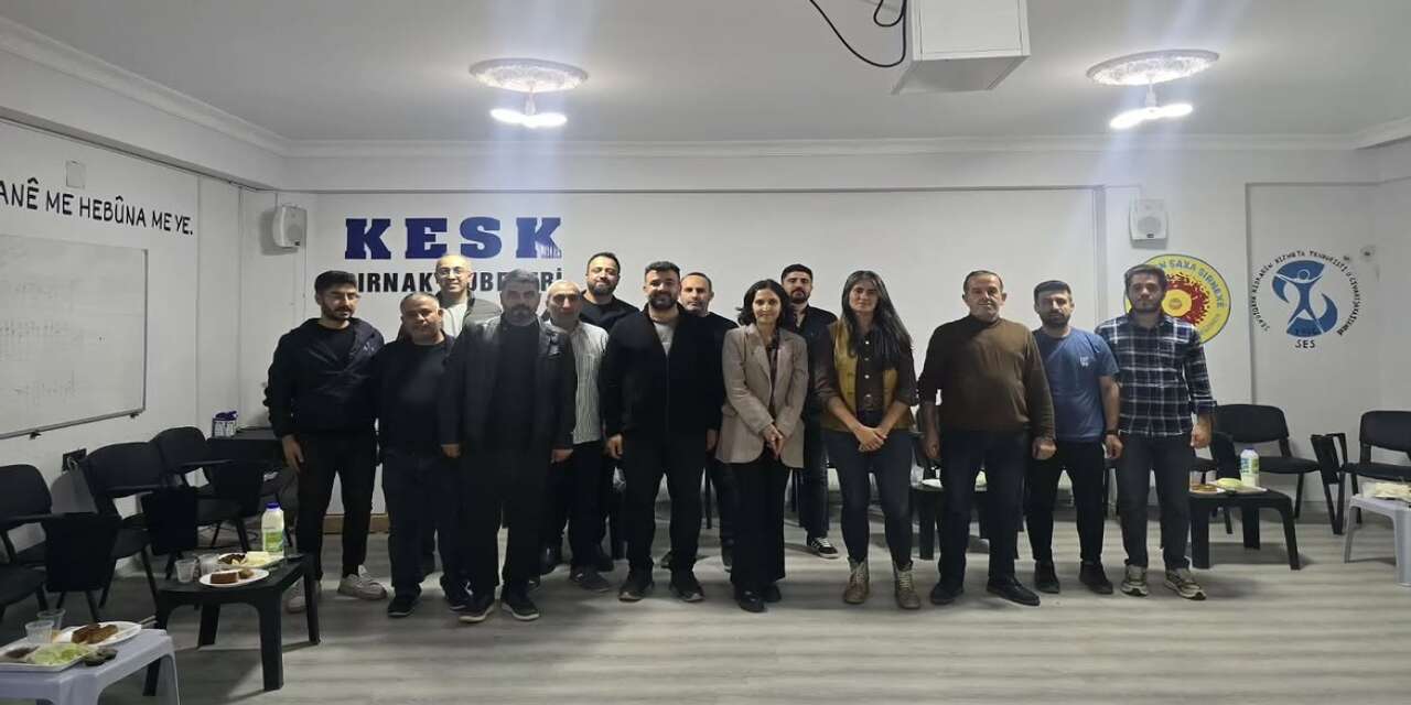 Eğitim Sen Şırnak Şubesi Cizre’de Yol Haritasını Belirledi