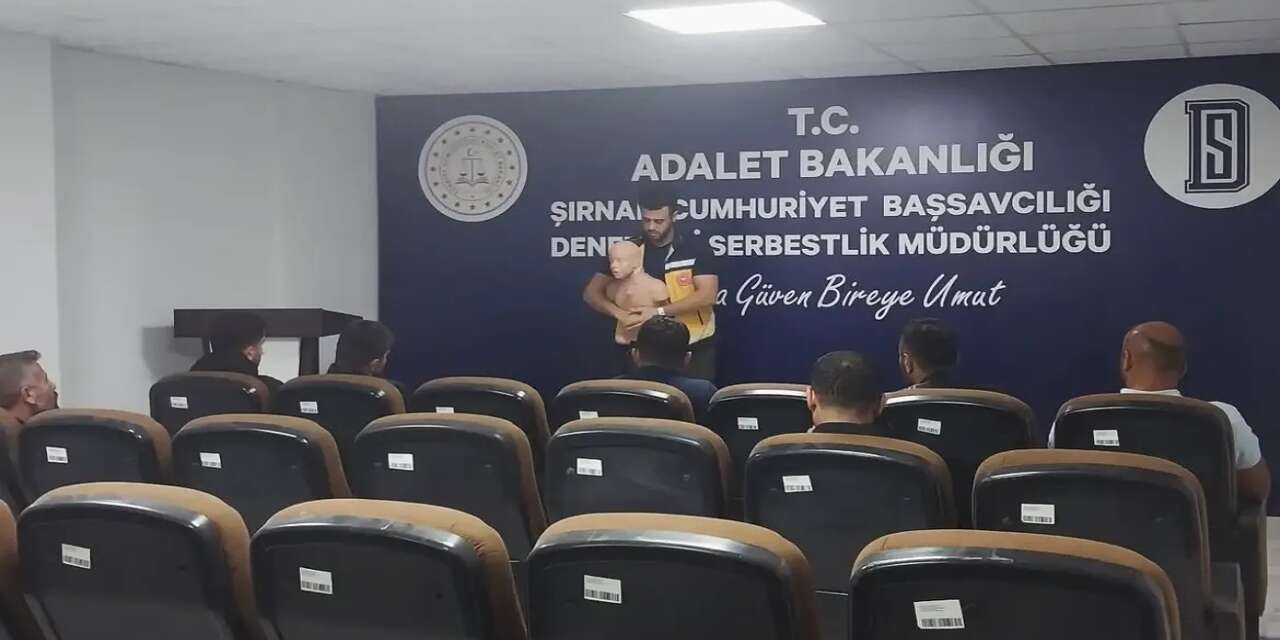 Şırnak’ta Yükümlülere İlk Yardım Bilinci Aşılandı