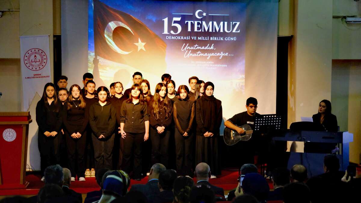 Şırnak’ta 15 Temmuz Şehitleri Rahmet ve Minnetle Anıldı