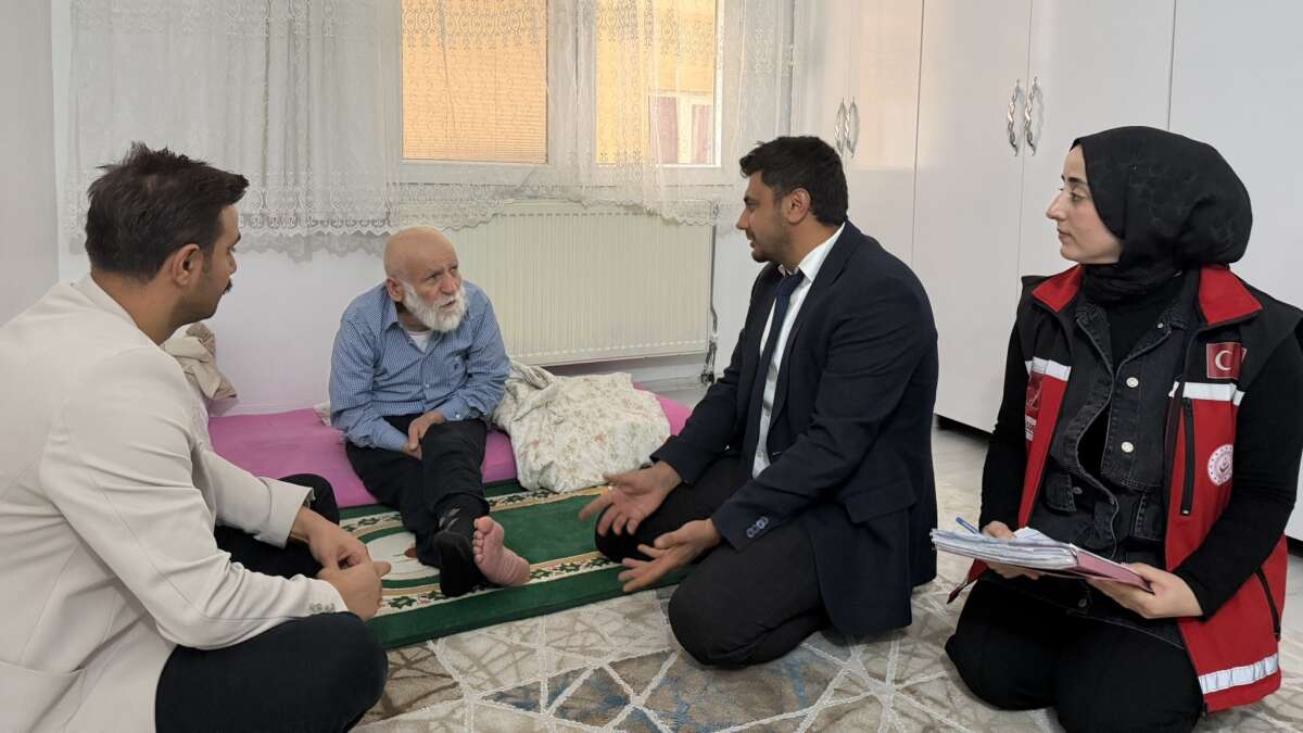 Şırnak’ta Engelli Bireyler ve Ailelerine Hane Ziyareti