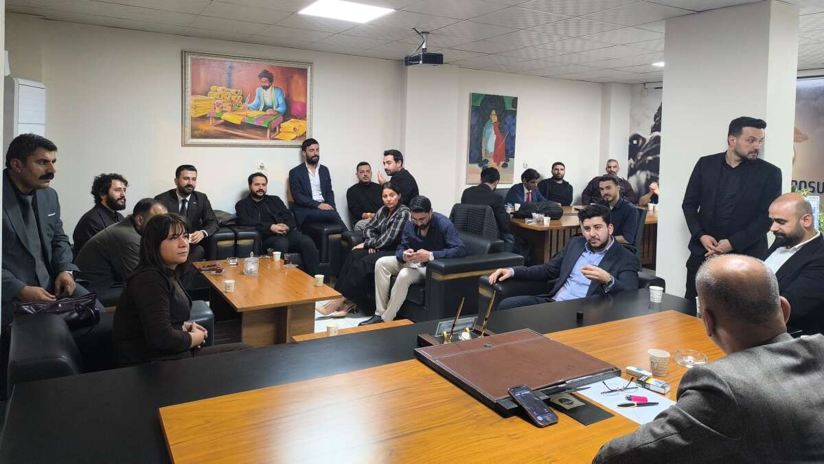 ÖHD Şırnak Şubesi’nden Baro Başkanı Metin Tatar’a Tebrik Ziyareti