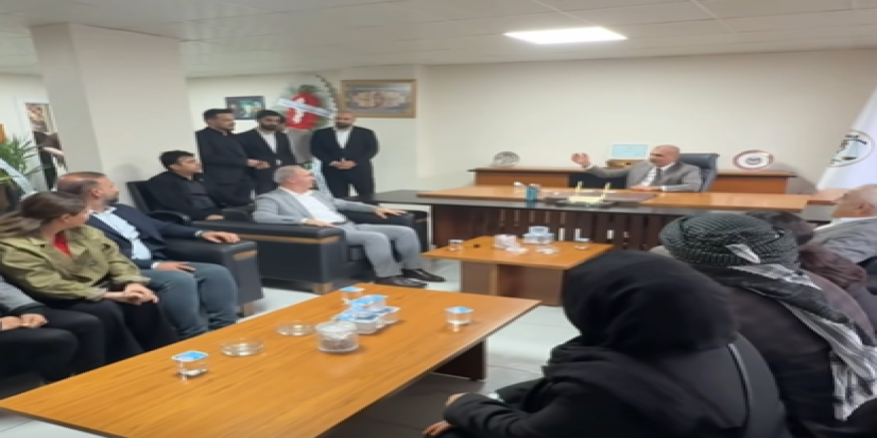 DEM Parti ve DBP Heyetinden Şırnak Barosu’na Tebrik Ziyareti