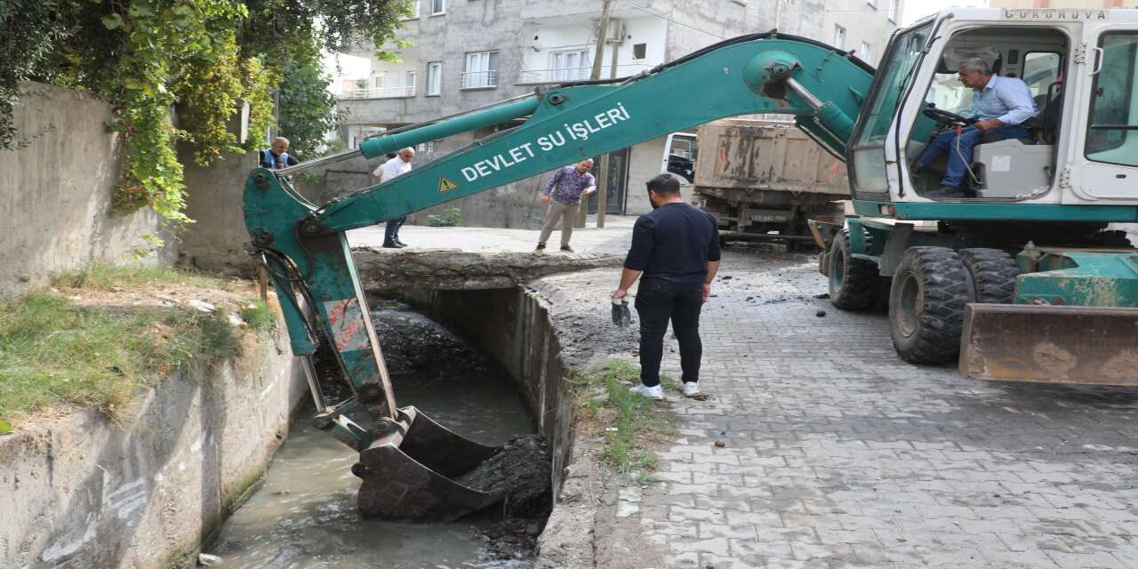 Cizre’de Kış Öncesi Dere Yataklarında Islah Seferberliği