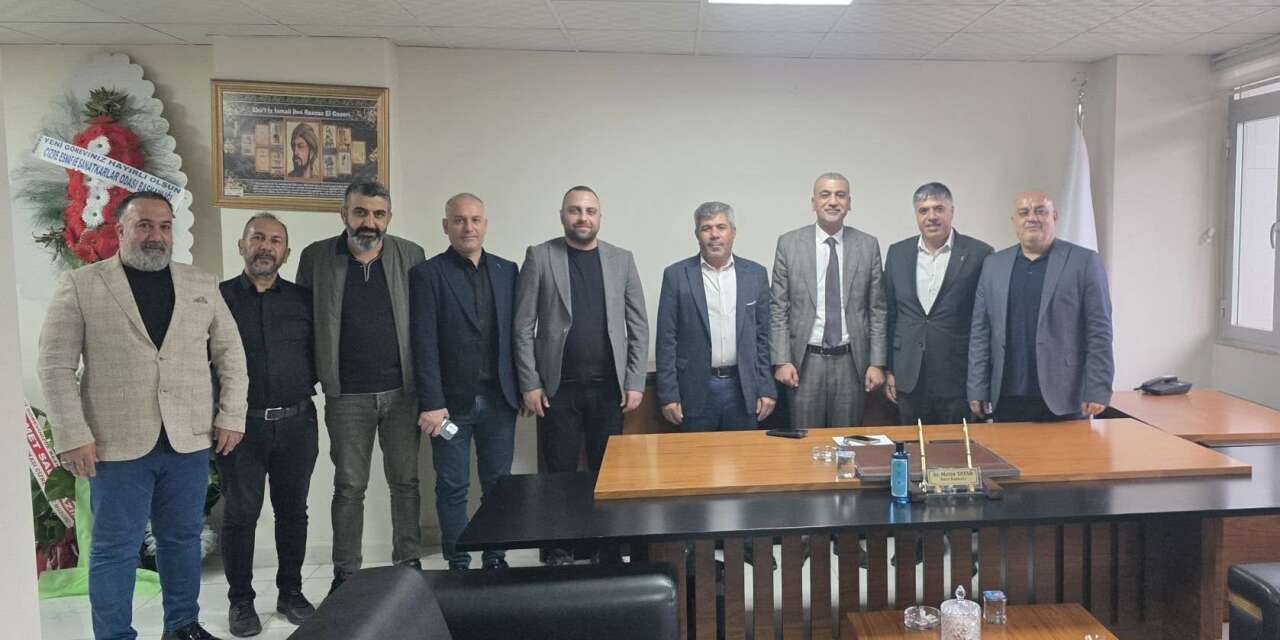 Cizre Esnaf Odası Yönetiminden Şırnak Barosu’na Tebrik Ziyareti