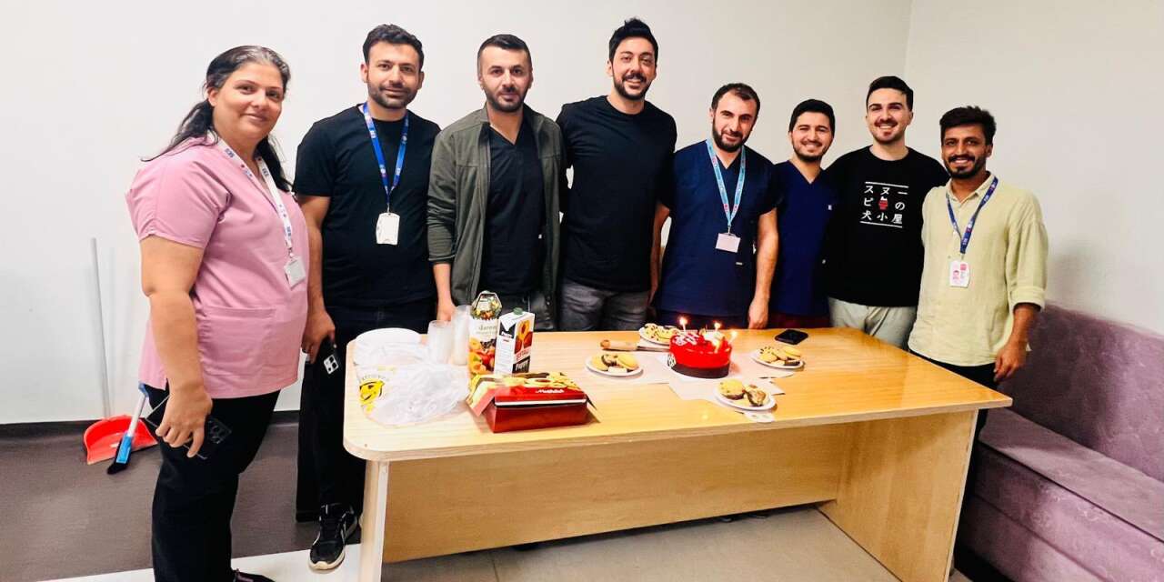 Şırnak’ta Anestezi Çalışanlarına Kutlama