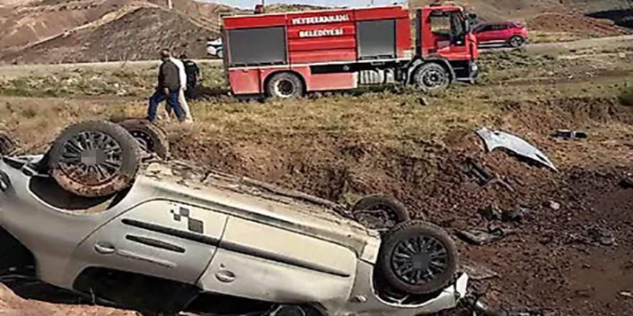 Siirt’te Feci Kaza! Takla Atan Otomobilde Aynı Aileden 5 Kişi Yaralandı