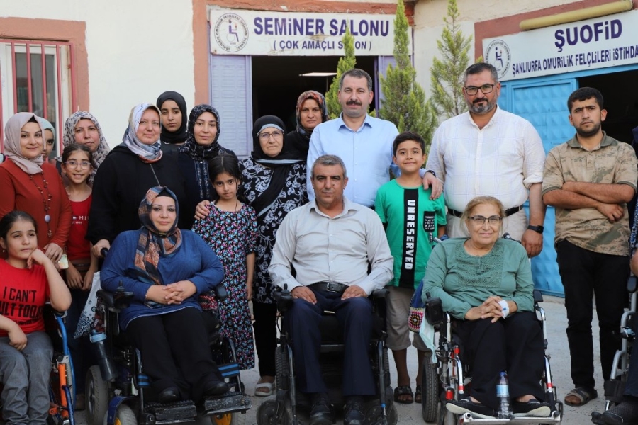 Baydilli engelli vatandaşlarla bir araya geldi