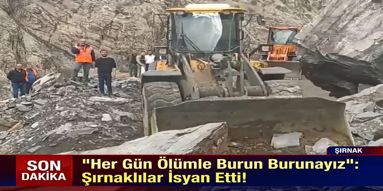 Her Gün Ölümle Burun Burunayız": Şırnaklılar İsyan Etti!