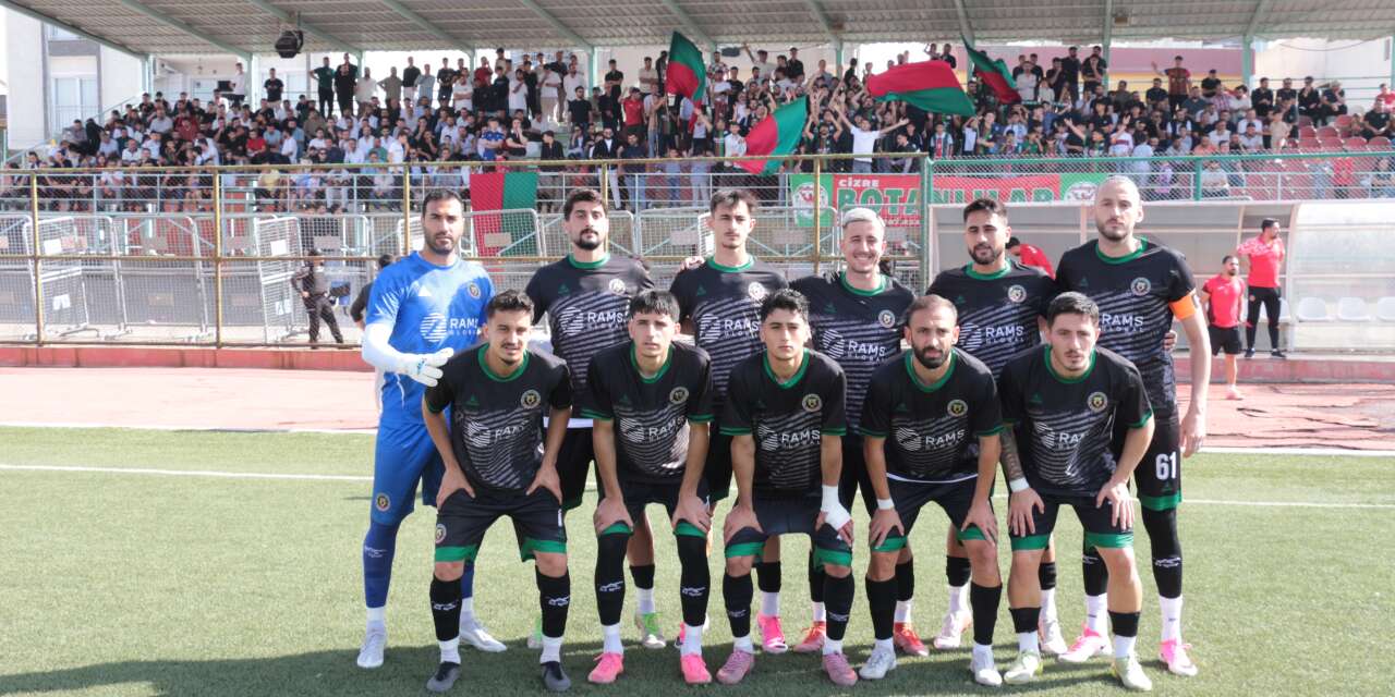 Cizre Belediye spor Lige Fırtına Gibi Başladı: 3 Puan 3 Golle Geldi
