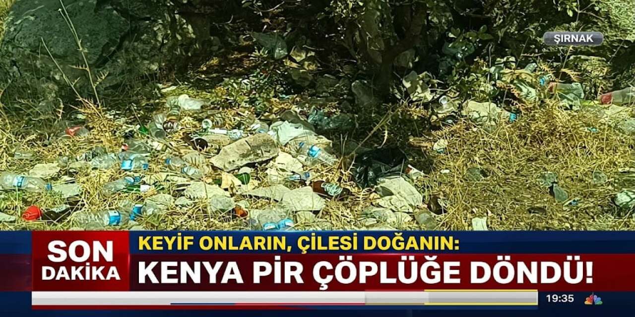 Şırnak'ta Doğa Kirliliği Tepki Çekiyor