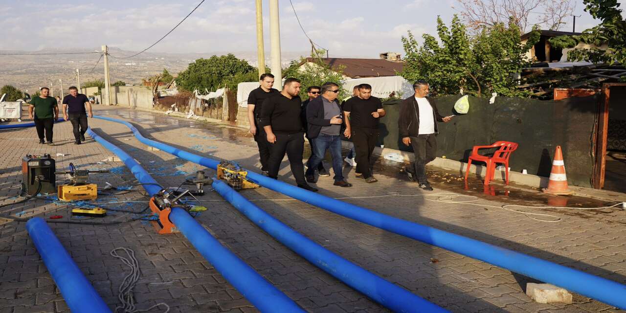 Şırnak’ta Maden Afet Konutlarının İçme Suyu Hatları Yenileniyor