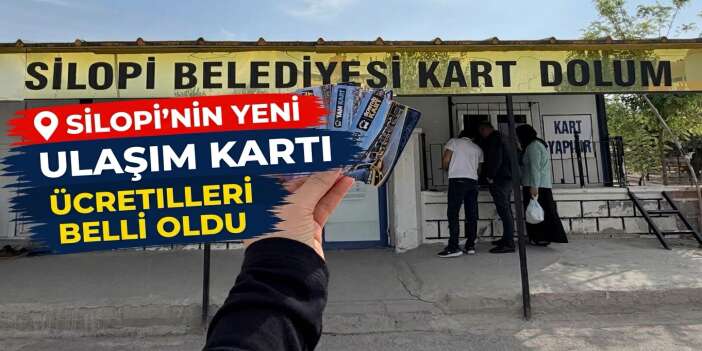 Silopi’nin Yeni Ulaşım Kartı Ücretleri Belli Oldu