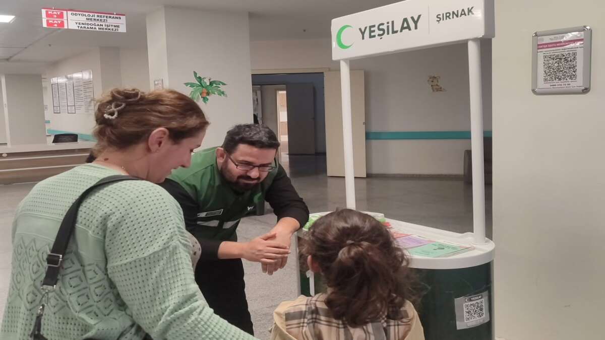 Yeşilay Şırnak Şubesi'nden Hasta ve Yakınlarına Önemli Bilgilendirme