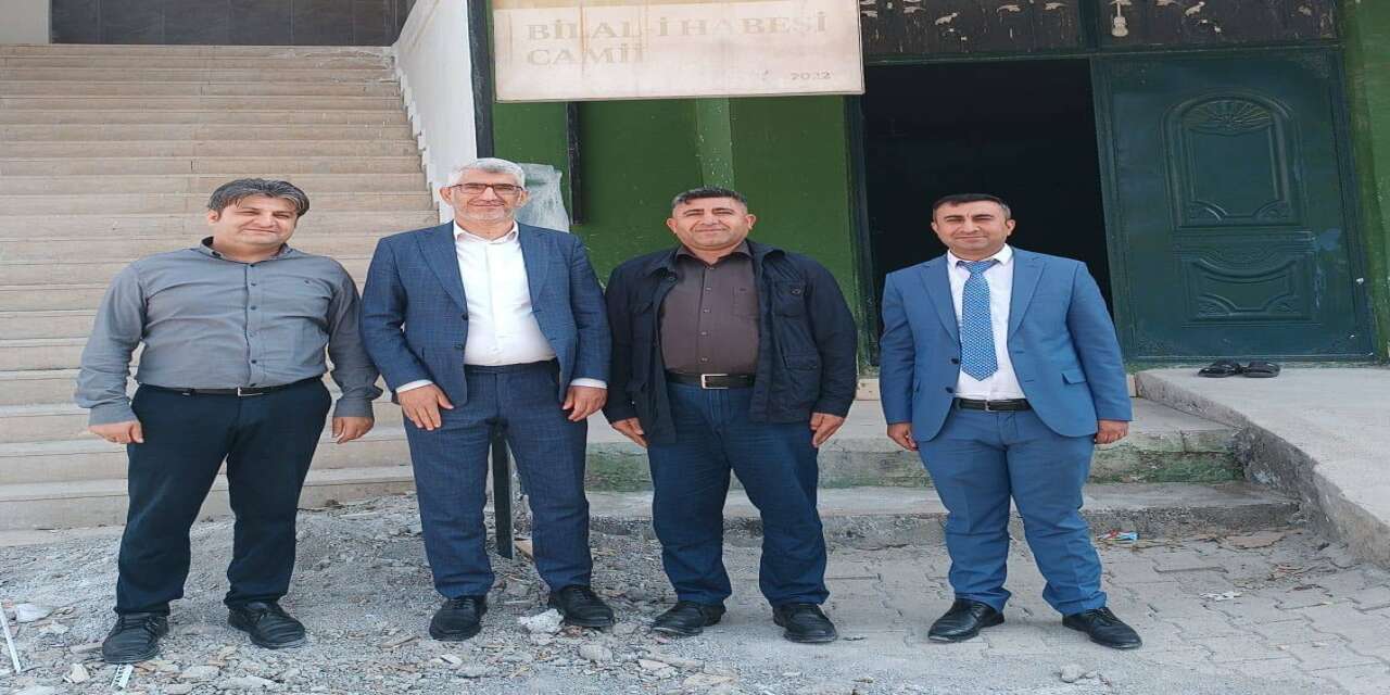 Cizre'de İbadethane Çalışmaları Yerinde İncelendi