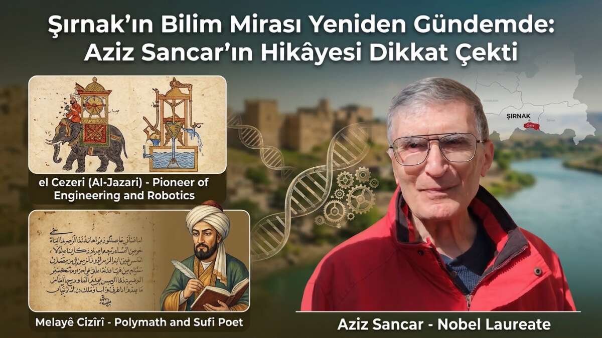 Şırnak'ın Bilim Mirası Yeniden Gündemde: Aziz Sancar'ın Hikâyesi Dikkat Çekti