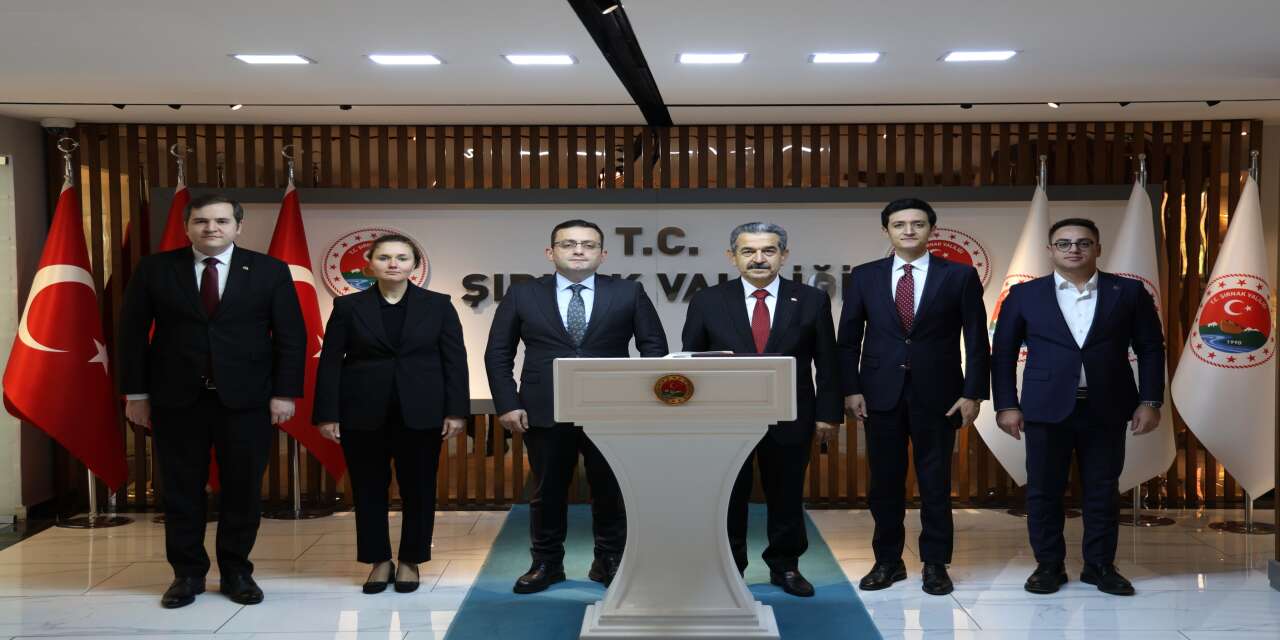 İçişleri Bakanlığı Personel Genel Müdür Yardımcısı Ahmet Başer’den Şırnak Valisi Birol Ekici’ye Ziyaret