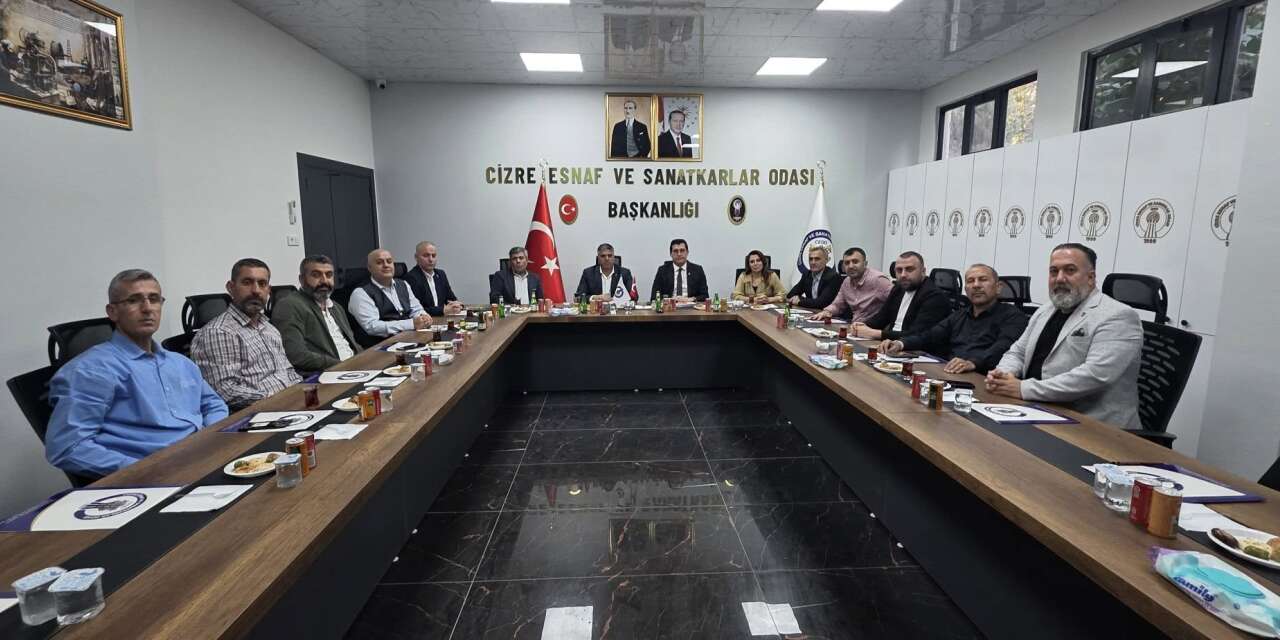 Cizre Başsavcısı Köroğlu'ndan Esnaf Odası'na Ziyaret