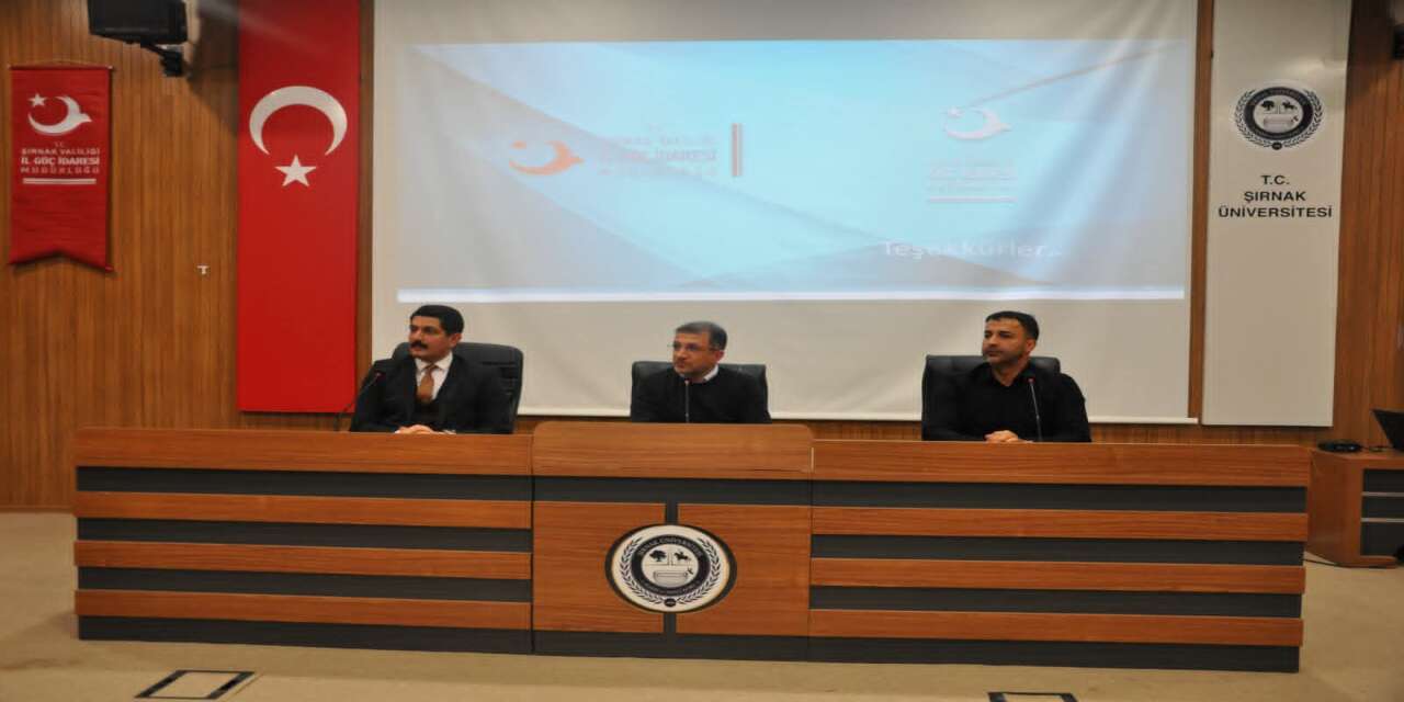 Şırnak Üniversitesinde Göç Yönetimi Masaya Yatırıldı: Öğrencilere Yasal Süreçler Anlatıldı