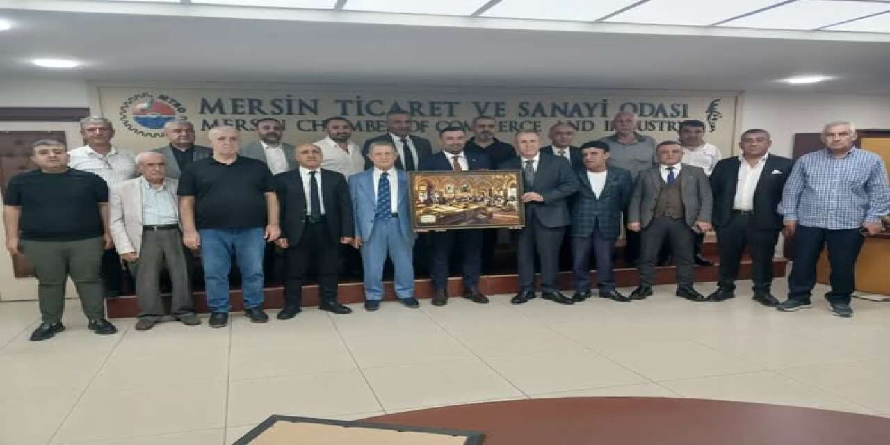Cizrelilerden MTSO Başkanı Serdar Yıldızgörer’e Ziyaret