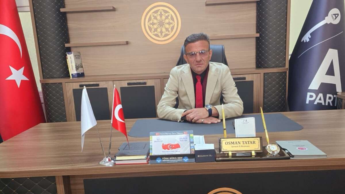 Anahtar Parti İl Başkanı Osman Tatar'dan Kumçatı Çıkışı: "Halkın Sabrı Tükenme Noktasında!"