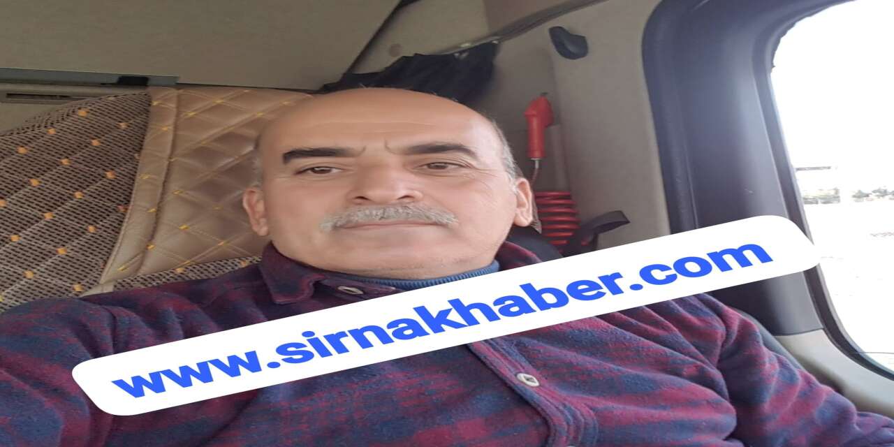 Şırnaklı Otobüs Şoförü Kazada Hayatını Kaybetti