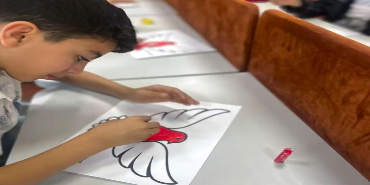 Cizre’de Çocuklardan Cumhuriyet Bayramı’na Renkli Kutlama