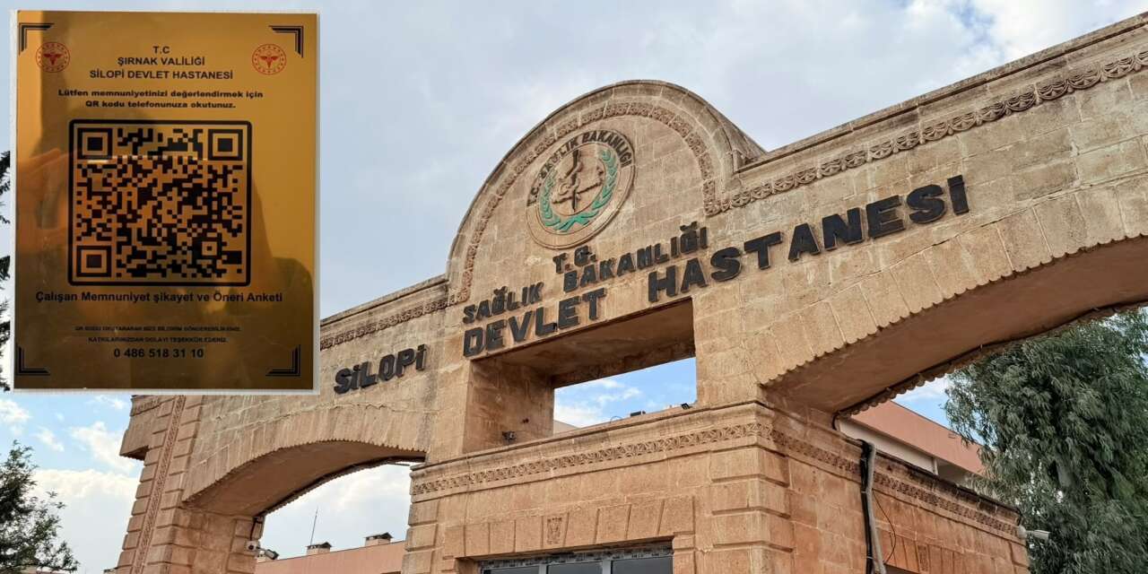 Silopi Devlet Hastanesinde QR Kodlu Geri Bildirim Dönemi