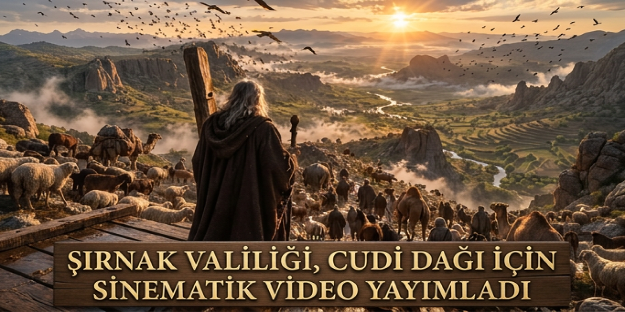 Şırnak Valiliği, Cudi Dağı İçin Sinematik Video Yayımladı