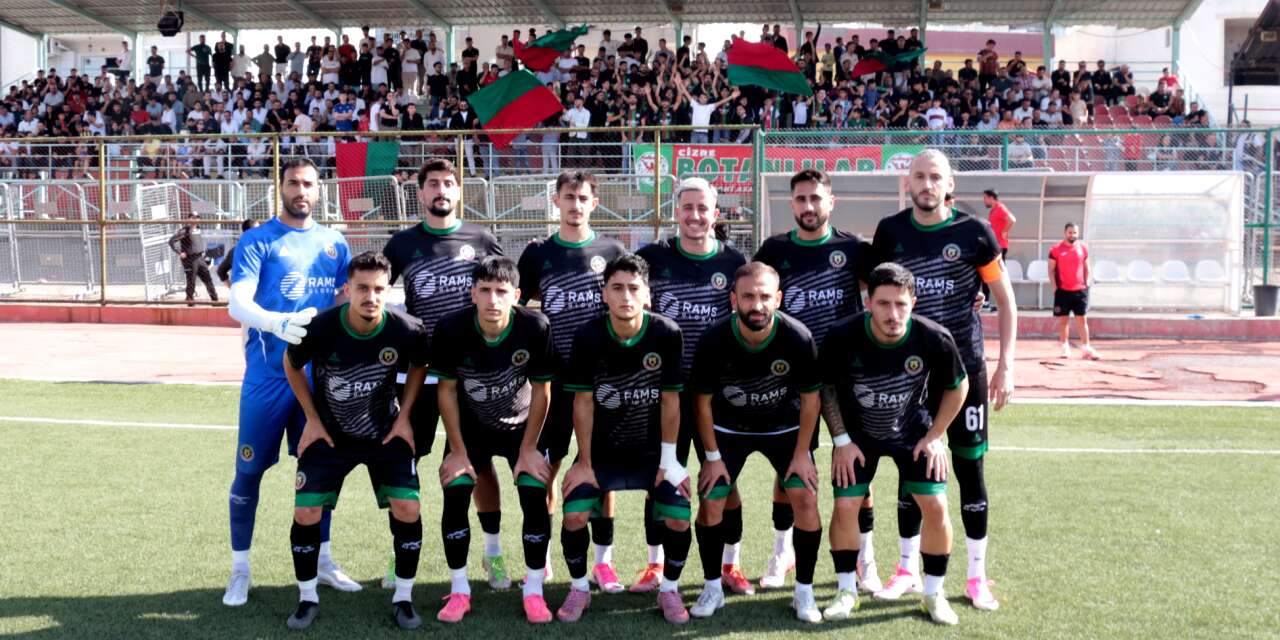 Lider Cizre Belediye spor, Bozova Spor’u Ağırlıyor