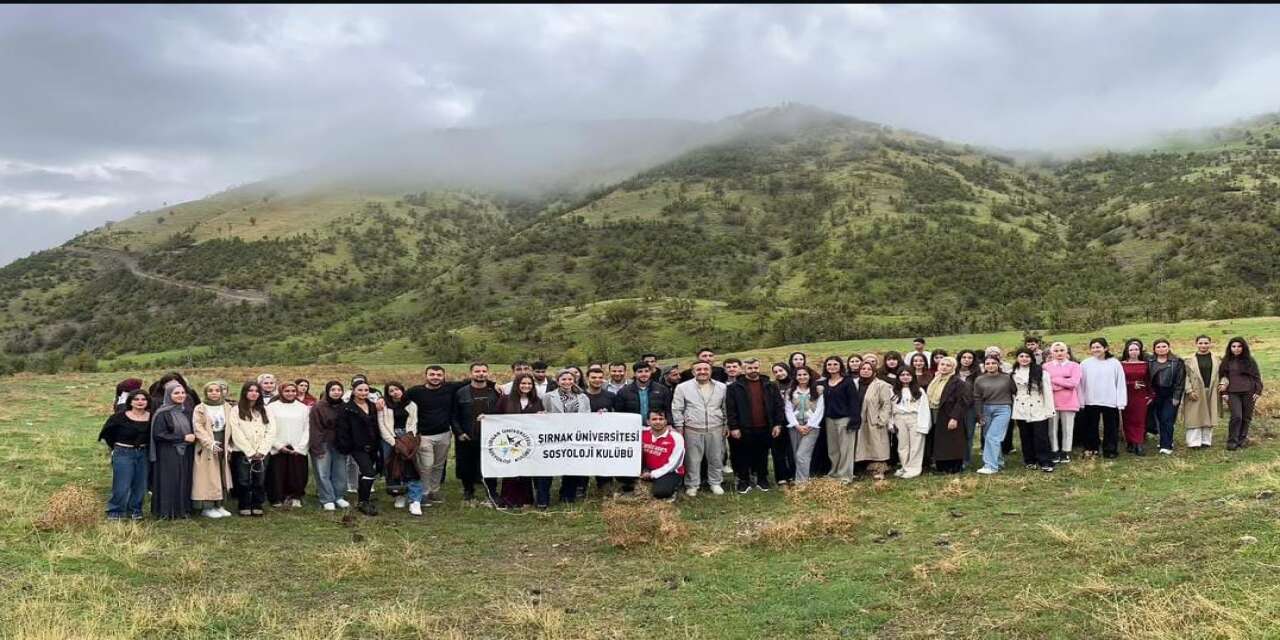 Şırnak Üniversitesi Sosyoloji Kulübü’nden Beytüşşebap’a Kültür Ve Doğa Gezisi
