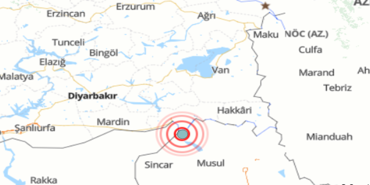 Irak’ta 3,8 Büyüklüğündeki Deprem Silopi’de de Hissedildi