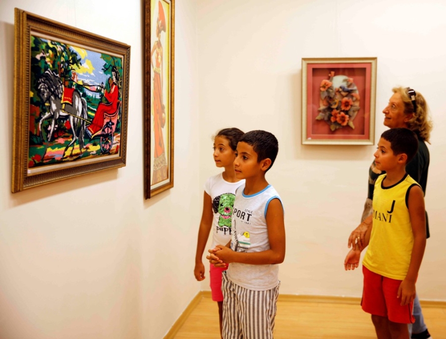 Ressam Semra Ulusoy 4’üncü kişisel sergisini açtı
