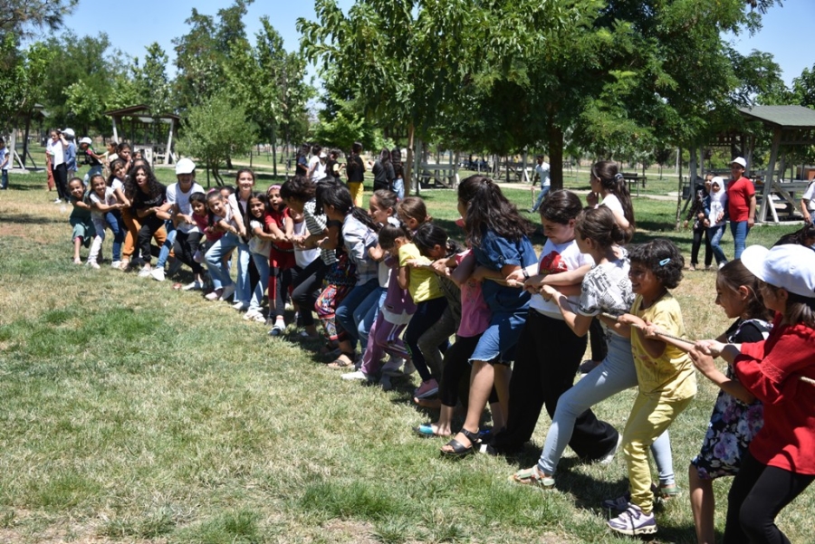 Yaz Kursunda Eğitim Gören Öğrenciler Doyasıya Eğlendi  