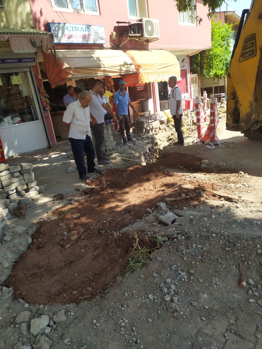 Çınar Ağacının Kökleri Toprakla Kapatıldı  