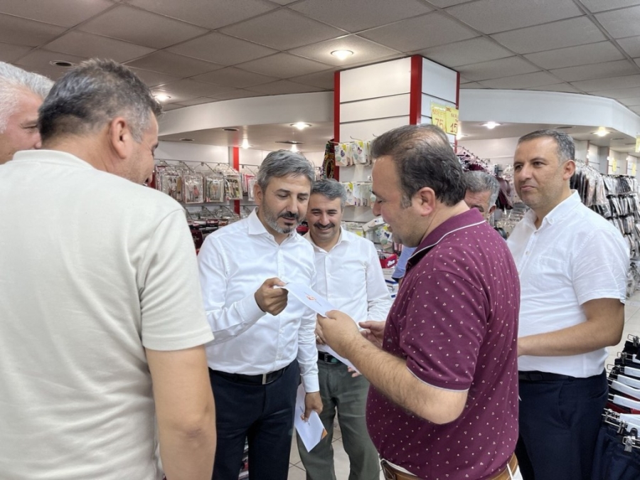  Cumhurbaşkanı Erdoğan’ın Mektubu Esnafa Ulaştırıldı  