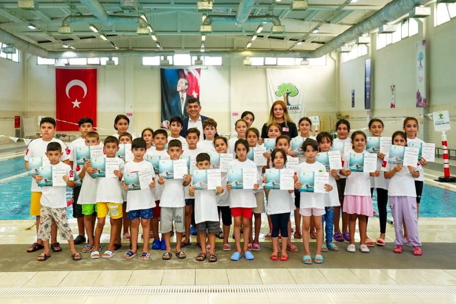 Şehitkamil’de 7 Binin Üzerinde Çocuk Su Sporlarıyla Tanıştı  