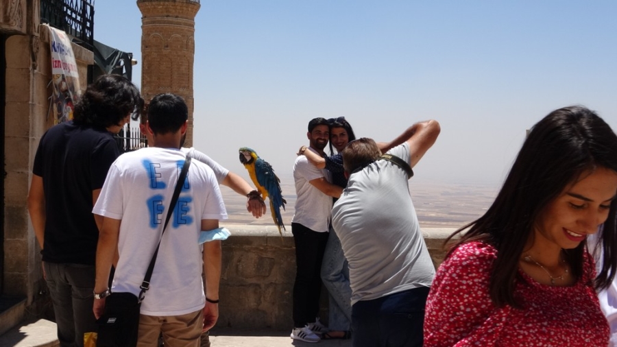 Mardin'de Hafta Sonu Turist Yoğunluğu Başladı